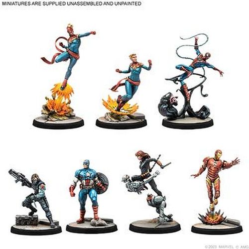 Marvel Crisis Protocol Earth's Mightiest Core Set